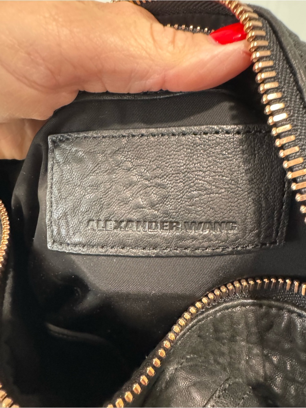 Black Studded Women’s Crossbody Bag - Brand Unbranded - Picture 4 of 4